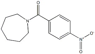 1-azepanyl(4-nitrophenyl)methanone 结构式