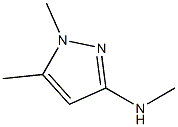 N,1,5-Trimethyl-1H-pyrazole-3-amine ,98% 结构式