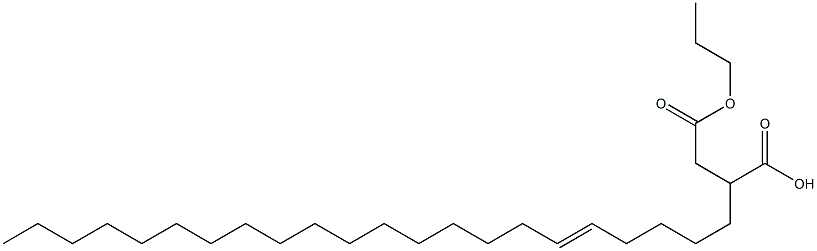 2-(5-Docosenyl)succinic acid 1-hydrogen 4-propyl ester 结构式