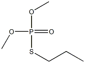 Thiophosphoric acid O,O-dimethyl S-propyl ester 结构式