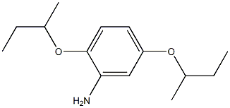 2,5-Di(sec-butyloxy)aniline 结构式
