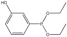 3-(Diethoxyphosphino)phenol 结构式