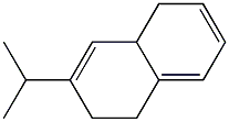 1,2,4a,5-Tetrahydro-3-isopropylnaphthalene 结构式