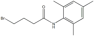 N-(2,4,6-Trimethylphenyl)-4-bromobutanamide 结构式