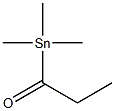 Propionyltrimethylstannane 结构式