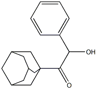 1-(1-Adamantyl)-2-hydroxy-2-phenylethanone 结构式