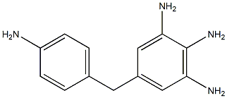 5-[(4-Aminophenyl)methyl]-1,2,3-benzenetriamine 结构式