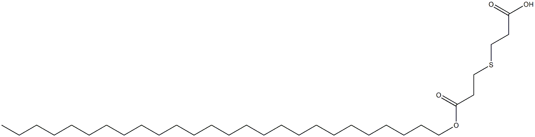 3,3'-Thiobis(propionic acid hexacosyl) ester 结构式