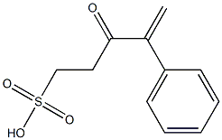 2-Phenylsulfo-1-penten-3-one 结构式