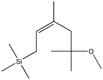 [(Z)-5-Methoxy-3,5-dimethyl-2-hexenyl]trimethylsilane 结构式