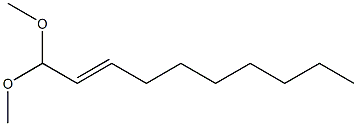 2-Decenal dimethyl acetal 结构式