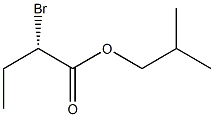 [S,(-)]-2-Bromobutyric acid isobutyl ester 结构式