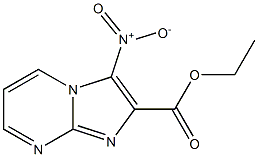 3-Nitroimidazo[1,2-a]pyrimidine-2-carboxylic acid ethyl ester 结构式