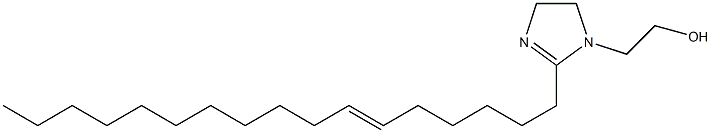 2-(6-Heptadecenyl)-2-imidazoline-1-ethanol 结构式