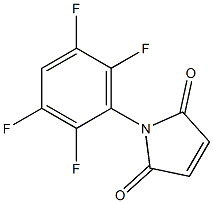 N-(2,3,5,6-Tetrafluorophenyl)maleimide 结构式