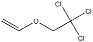 (2,2,2-Trichloroethoxy)ethene 结构式