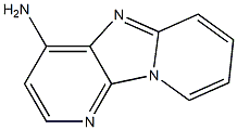 4-Aminodipyrido[1,2-a:3',2'-d]imidazole 结构式