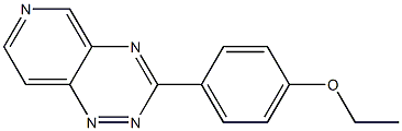 3-(4-Ethoxyphenyl)pyrido[3,4-e]-1,2,4-triazine 结构式