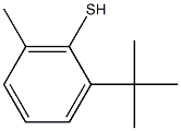 2-tert-Butyl-6-methylbenzenethiol 结构式