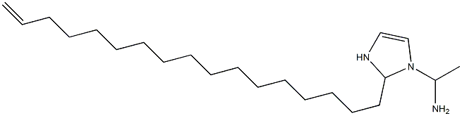 1-(1-Aminoethyl)-2-(16-heptadecenyl)-4-imidazoline 结构式