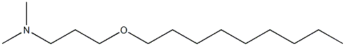 N,N-Dimethyl-3-nonyloxypropylamine 结构式