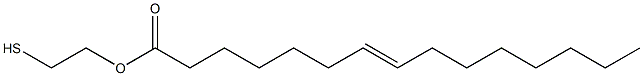 7-Pentadecenoic acid 2-mercaptoethyl ester 结构式