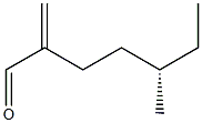 [S,(+)]-5-Methyl-2-methyleneheptanal 结构式