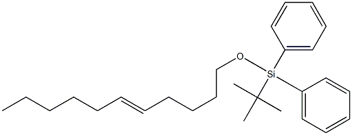 (E)-1-[Diphenyl(tert-butyl)silyloxy]-5-undecene 结构式