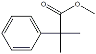 2-Phenyl-2-methylpropanoic acid methyl ester 结构式