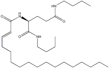 N2-(2-Heptadecenoyl)-N1,N5-dibutylglutaminamide 结构式