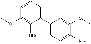 3,3'-Dimethoxy-2,4'-biphenyldiamine 结构式