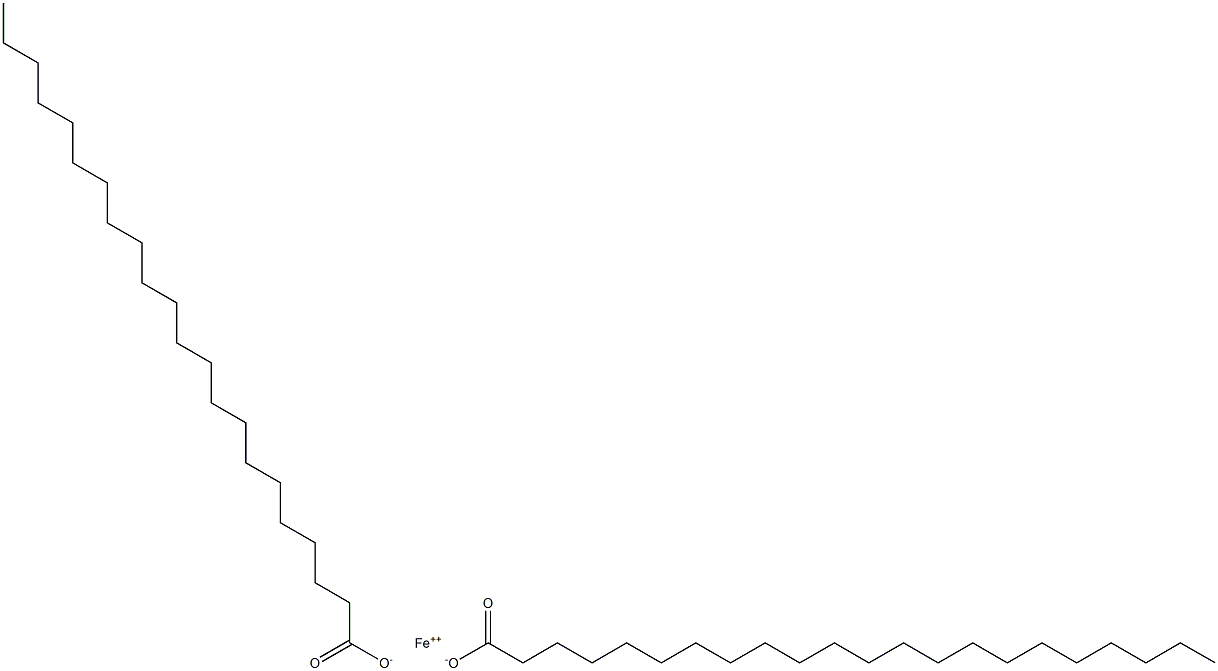 Didocosanoic acid iron(II) salt 结构式