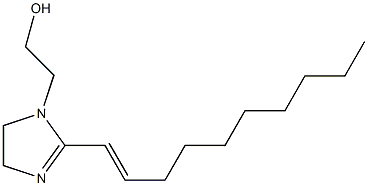 2-(1-Decenyl)-2-imidazoline-1-ethanol 结构式