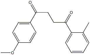 1-(4-Methoxyphenyl)-4-(o-tolyl)-1,4-butanedione 结构式