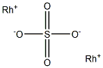 Sulfuric acid dirhodium(I) salt 结构式