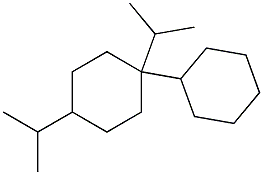 1,4-Diisopropyl-1,1'-bicyclohexane 结构式