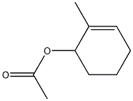 Acetic acid 2-methyl-2-cyclohexenyl ester 结构式