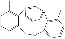6,6''-Dimethyl-2,2''-ethano-1,1':3',1''-terbenzene 结构式