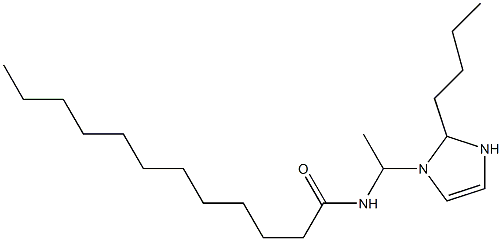 1-(1-Lauroylaminoethyl)-2-butyl-4-imidazoline 结构式
