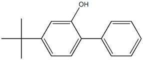 5-tert-Butyl-2-phenylphenol 结构式