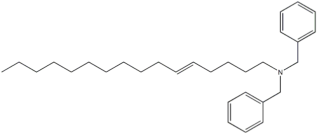 (5-Hexadecenyl)dibenzylamine 结构式