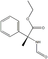 (-)-N-Formyl-2-phenyl-L-alanine ethyl ester 结构式