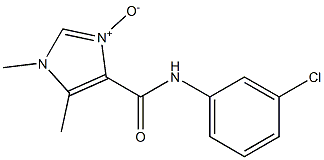 1,5-Dimethyl-N-(3-chlorophenyl)-1H-imidazole-4-carboxamide 3-oxide 结构式