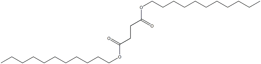 Succinic acid diundecyl ester 结构式