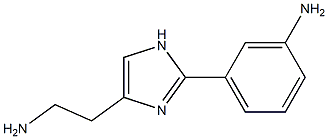 2-[3-Aminophenyl]-1H-imidazole-4-ethanamine 结构式