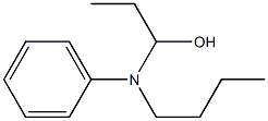 N-Butyl-N-(1-hydroxypropyl)aniline 结构式