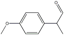 2-(4-Methoxyphenyl)propionaldehyde 结构式