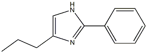 2-Phenyl-4-propyl-1H-imidazole 结构式