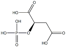 [R,(+)]-2-(Phosphonooxy)succinic acid 结构式