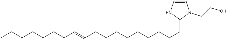 2-(10-Octadecenyl)-4-imidazoline-1-ethanol 结构式